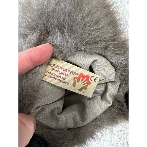 Folkmanis Realistic Baby Emperor Penguin Puppet Stuffed Animal Plush. - Picture 3 of 9